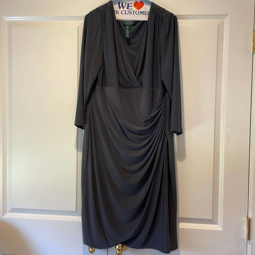 Jersey knit cocktail dress